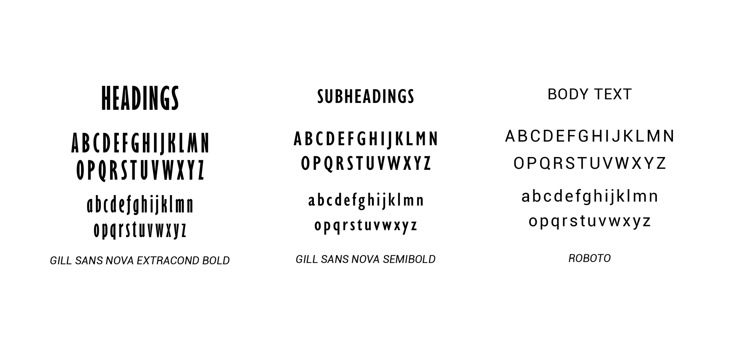 Soar typography system